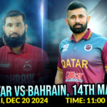 Qatar vs Bahrain 14th match