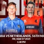 NAMIBIA VS NETHERLANDS,56TH MATCH